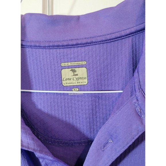 :Lot of 2 XL Golf‎ Lone Cypress Red Purple Polos - Picture 3 of 8